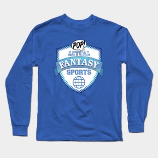 Actual Fantasy Sports Logo Long Sleeve T-Shirt